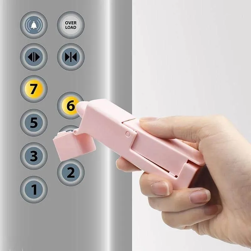 No-Touch Hygiene Tool - Portable Button Pusher for Safety