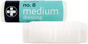 No.8 Medium Dressing (Single)