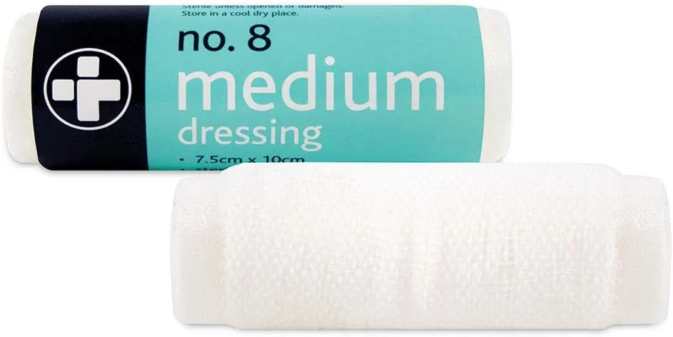No.8 Medium Dressing (Single)