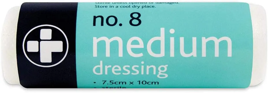No.8 Medium Dressing (Single)