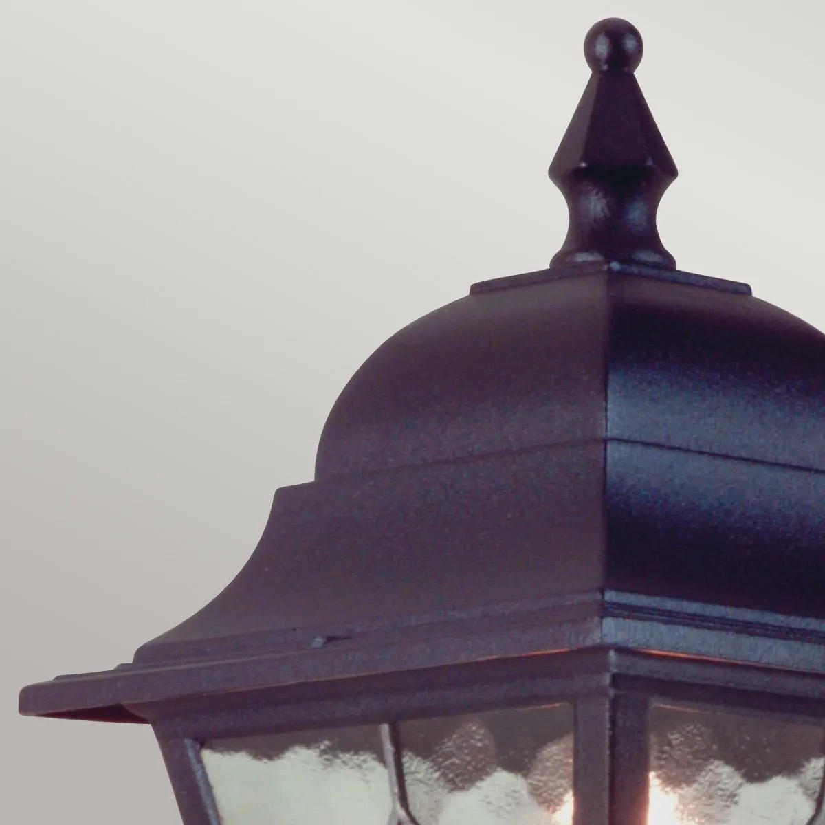 Norfolk 1 Light Up Wall Lantern  | Black