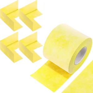 Nuanchu Waterproof Seal Kit for Shower Include 100ft Waterproofing Membrane Band Roll 4 Inside Preformed Seamless Corners for Shower Room Tiles Walls Bathroom Floors