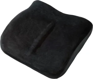 ObusForme Sit-Back Cushion – Seat Cushion and Posture Support, Contoured Ergonomic Design for Soothing Relief, Memory Foam Lumbar Support Pillow for Office Chairs and More