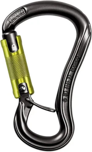 OCUN Condor HMS Twist and Screw Carabiner for Rock Climbing, Belaying and Rappelling