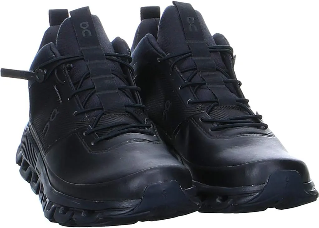 On Running Womens Cloud Hi Waterproof Textile Synthetic Trainers