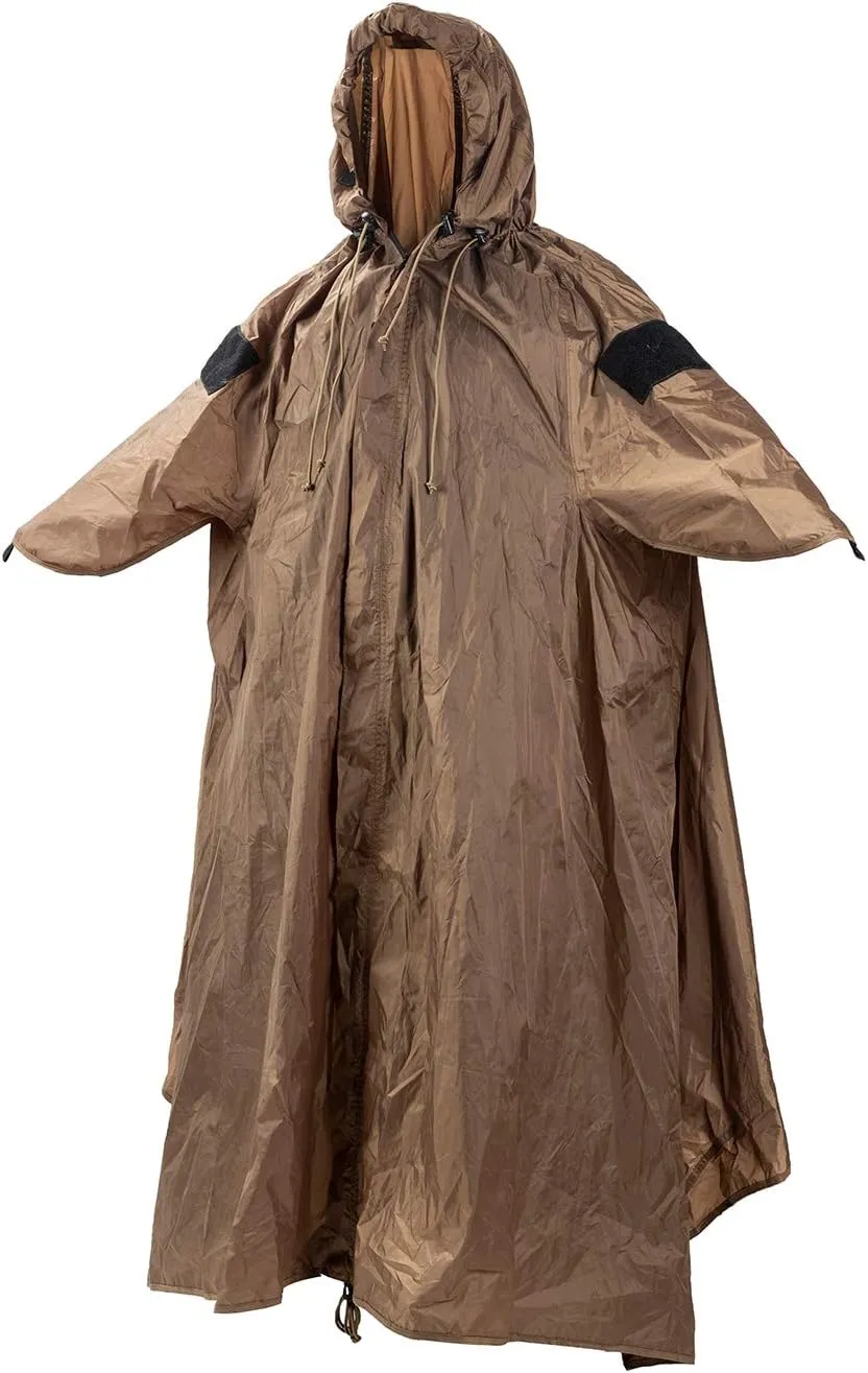 OneTigris TENTSFORMER Raincoat, Bushcraft Poncho Tent, Multiuse Waterproof Rain Cover for Men Women Adults