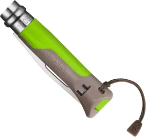 Opinel No.8 Outdoor - Stainless Steel Knife and Survival Tool