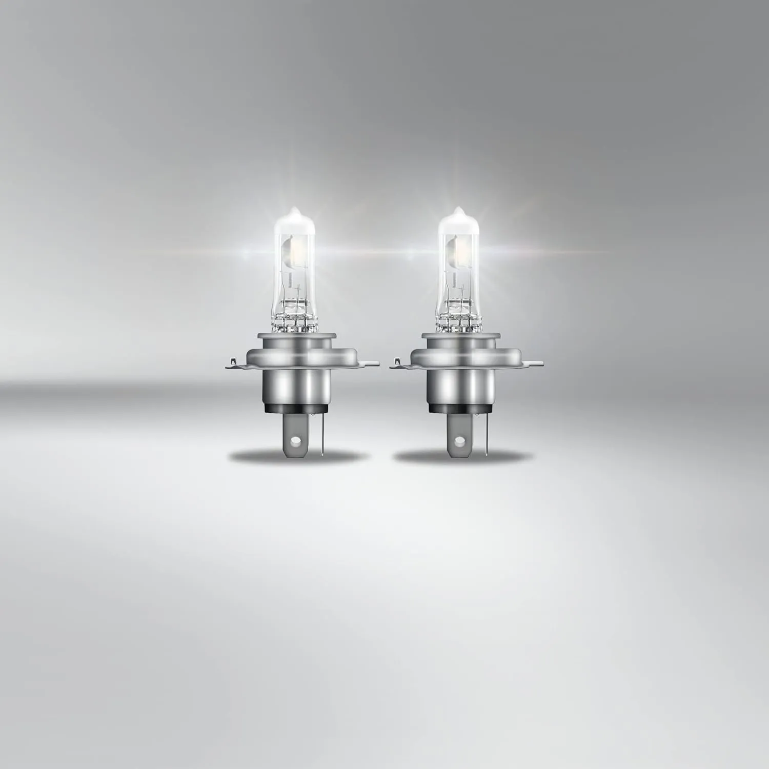 OSRAM NIGHT BREAKER SILVER H4,  100% more brightness, halogen headlamp, 64193NBS-HCB, 12V, passenger car, duo box (2 lamps)
