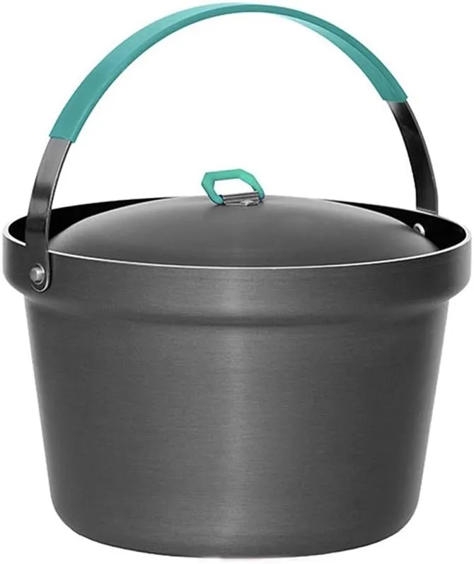 Outdoor 3L Non-Stick Rice Cooker Camping Cookware Supplies Portable Picnic Pots Single Pot Soup Pot for Trekking Hiking Picnic Pots & Pans