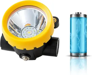 Outdoor Portable Superbright LED Mining Headlight,Strong Headlight Ultra Bright Head Mounted Light Ultra Long Endurance Mining Lamp Rechargeable