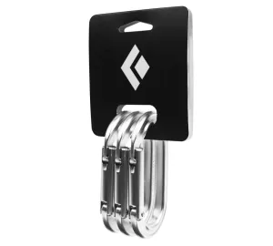 Oval Keylock Carabiner 3-Pack