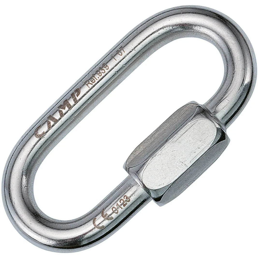 Oval Quick link Stainless 8mm