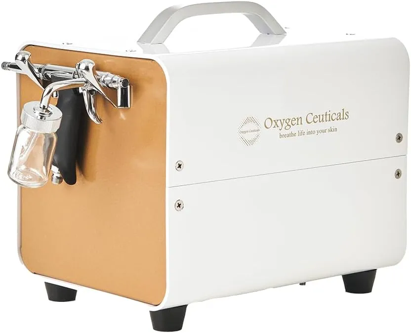 OZ Portable Oxygen Facial Machine for Hydration and Skin Revitalization, Professional Oxygen Therapy Equipment, Compact and Made in Korea