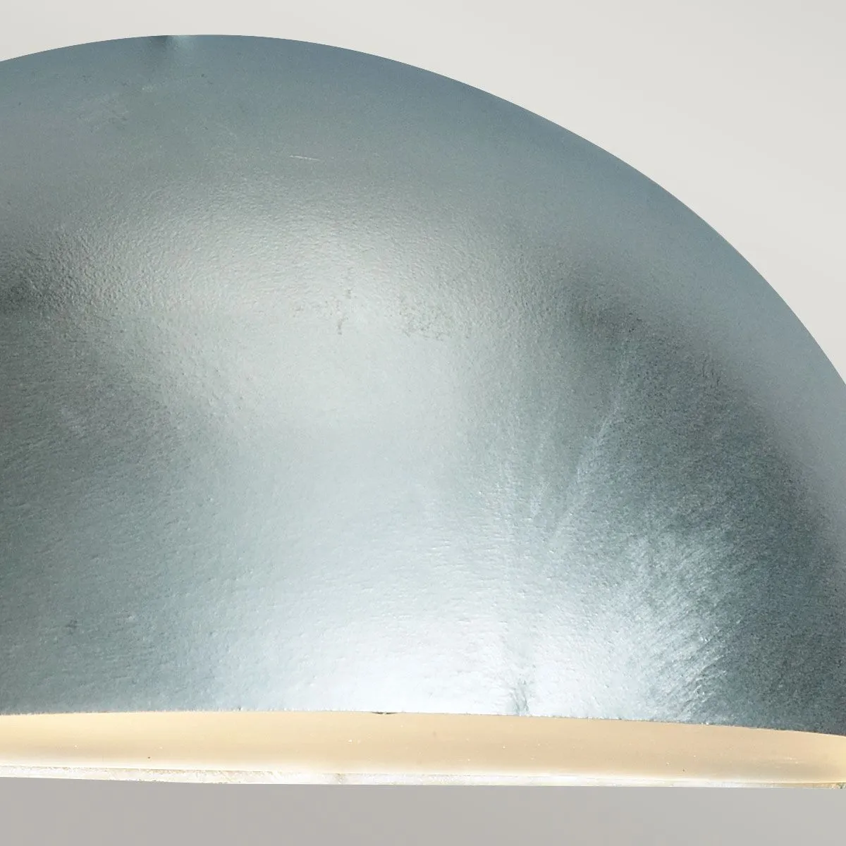 Paris 1 Light Large Wall Lantern - Galvanised | Galvanised