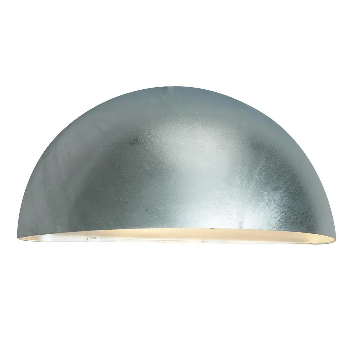 Paris 1 Light Large Wall Lantern - Galvanised | Galvanised