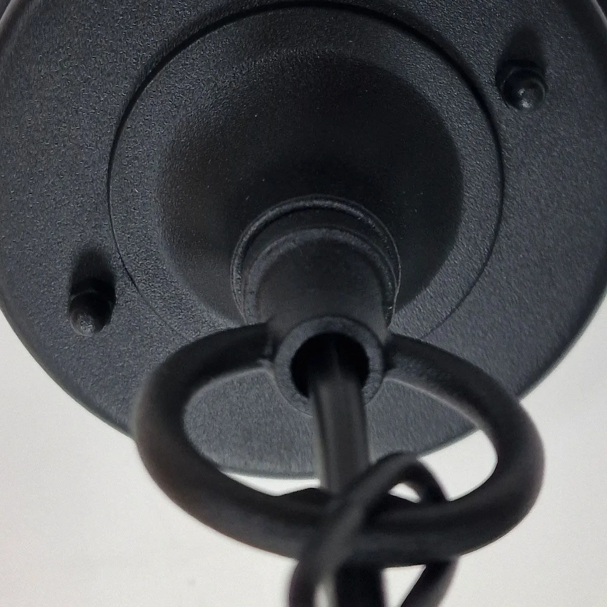 Parish 1 Light Chain Lantern  | Black