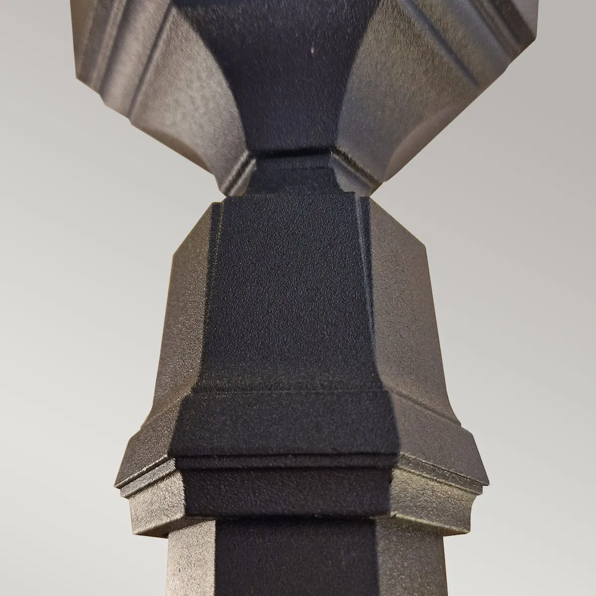 Parish 1 Light Lamp Post  | Black