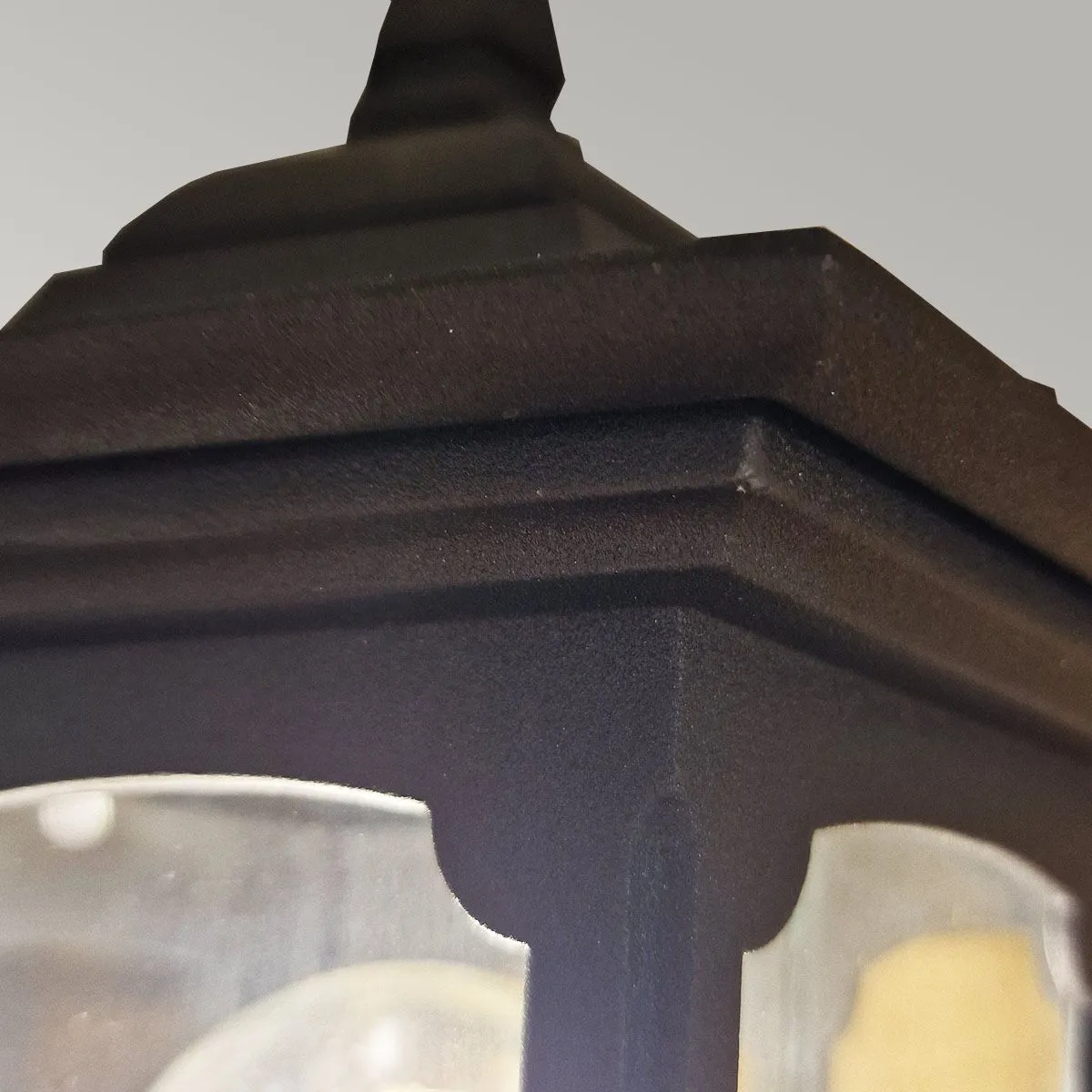 Parish Mini 1 Light Up Wall Lantern  | Black