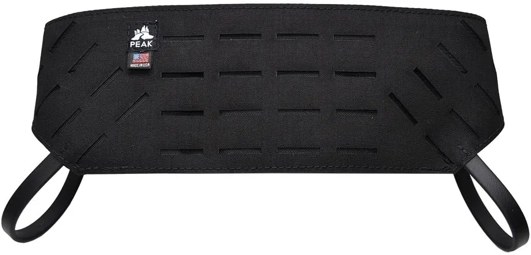 Peak by Ray Allen Trail Belt, Hands-Free Dog Walking (Black, X-Large)