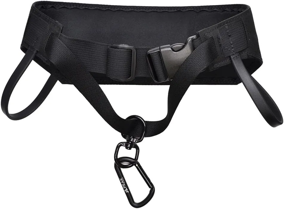 Peak by Ray Allen Trail Belt, Hands-Free Dog Walking (Black, X-Large)