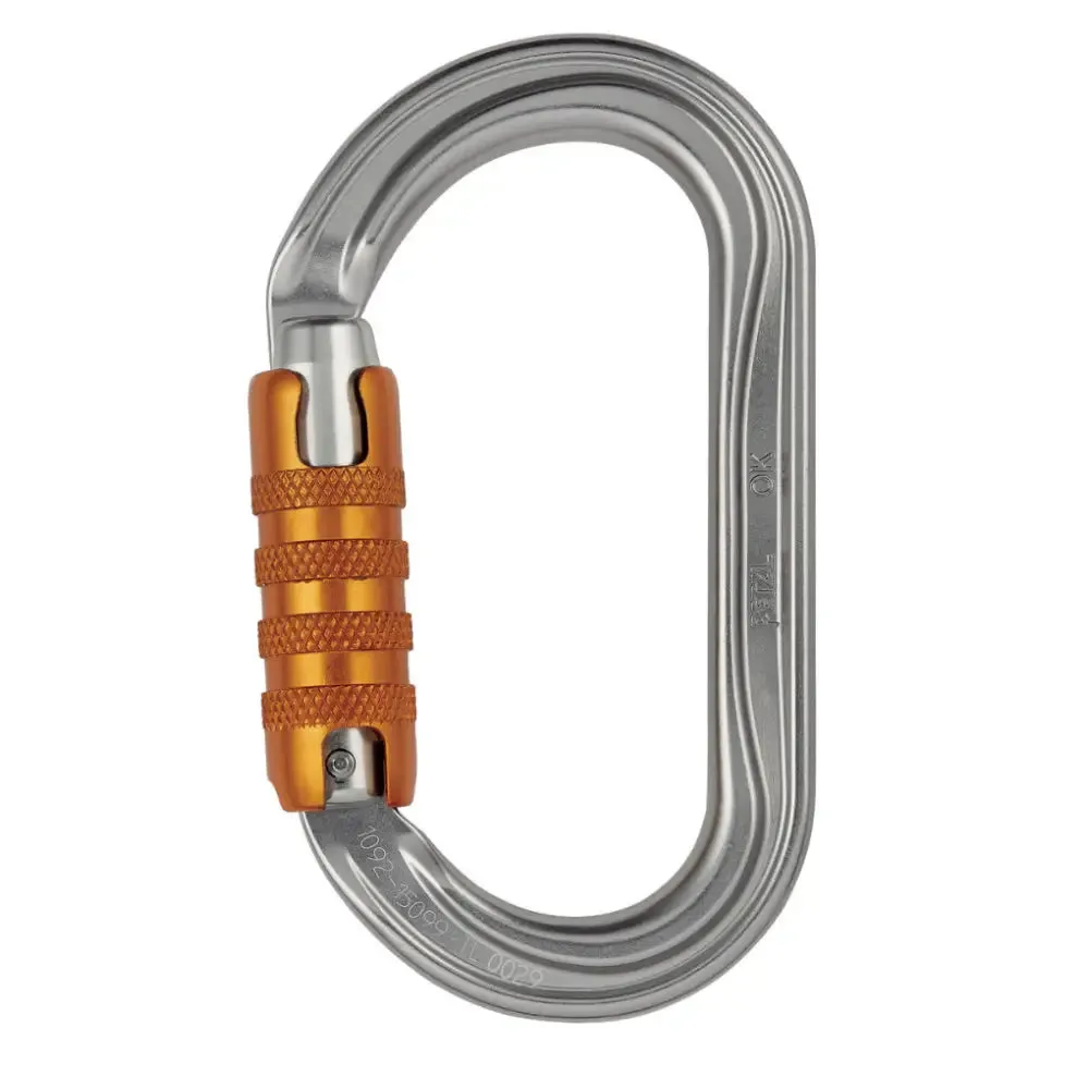Petzl OK Triact Oval Carabiner - 3 Way