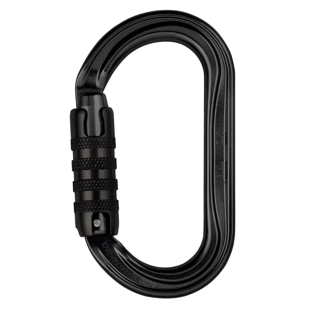 Petzl OK Triact Oval Carabiner - 3 Way