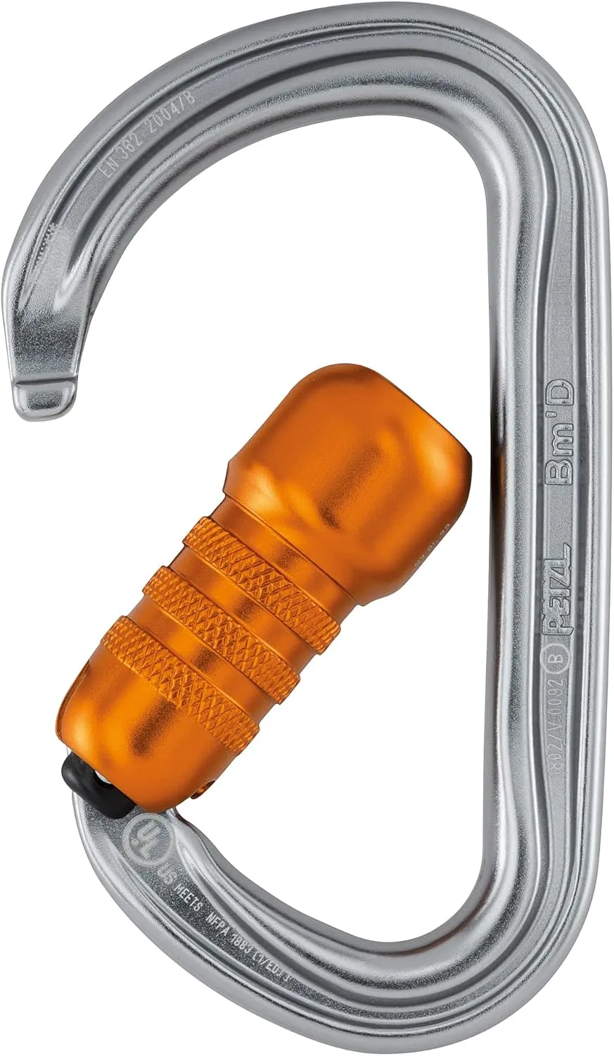 PETZL, Pro Bm'D Triact-Lock U Carabiner, TRIACT-Lock