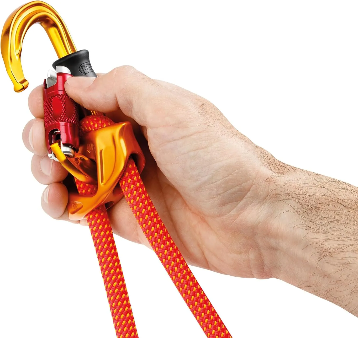 Petzl Sm'D Carabiner - Versatile, Lightweight, Compact, D-Shaped Locking Carabiner for Rock and Ice Climbing