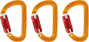 Petzl Sm'D Carabiner - Versatile, Lightweight, Compact, D-Shaped Locking Carabiner for Rock and Ice Climbing