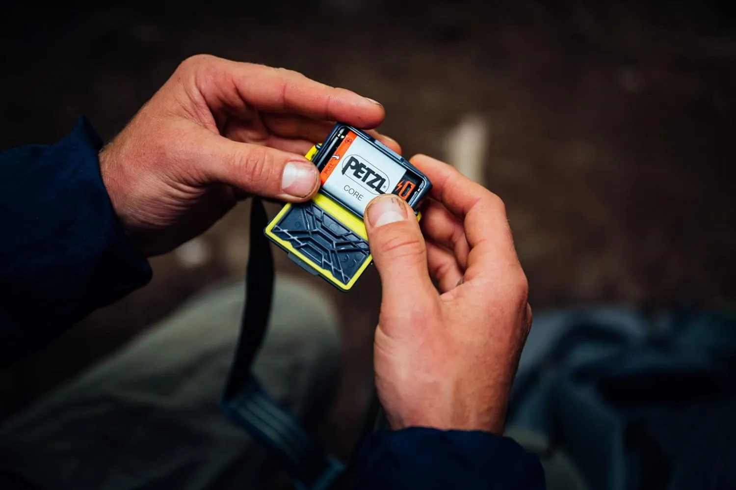 PETZL Tikka Headlamp - Compact 350 Lumen Light with Red Lighting, for Hiking, Climbing, Running, and Camping - Grey