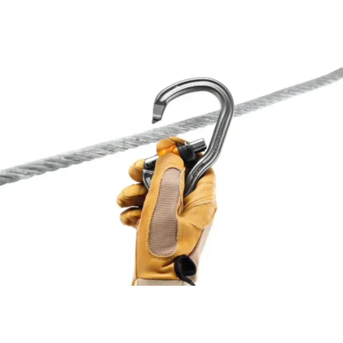 PETZL VERTIGO WIRE -LOCK CARABINER