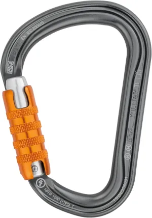 PETZL - William, Locking Carabiner for Belaying