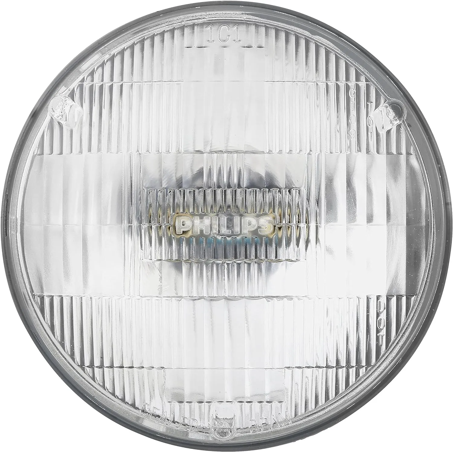 Philips H5001C1 Standard Halogen Sealed Beam headlamp, 1 Pack