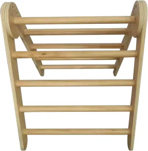 Pikler Triangle, Wood Montessori Ladder Foldable Montessori Climbing Set for Toddler Indoor Jungle Gyms for Toddlers Playground