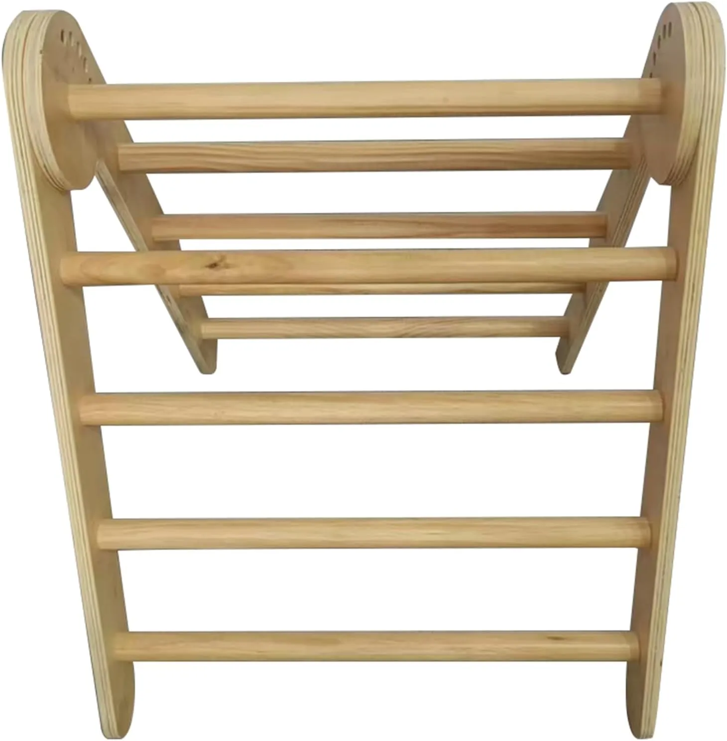 Pikler Triangle, Wood Montessori Ladder Foldable Montessori Climbing Set for Toddler Indoor Jungle Gyms for Toddlers Playground