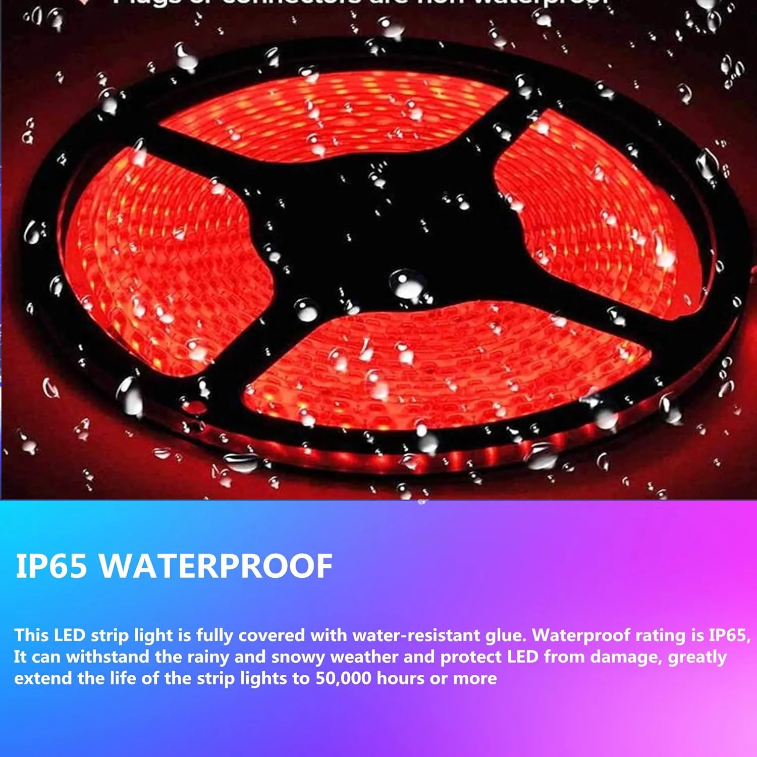 Pontoon Led Boat Lights, 20FT Marine Led Strip Lights, Waterproof Boats Interior Light, Under Gunnel Light, Boat Deck Lighting, Night Fishing Lighting with Extension Cable for Boats (Red)