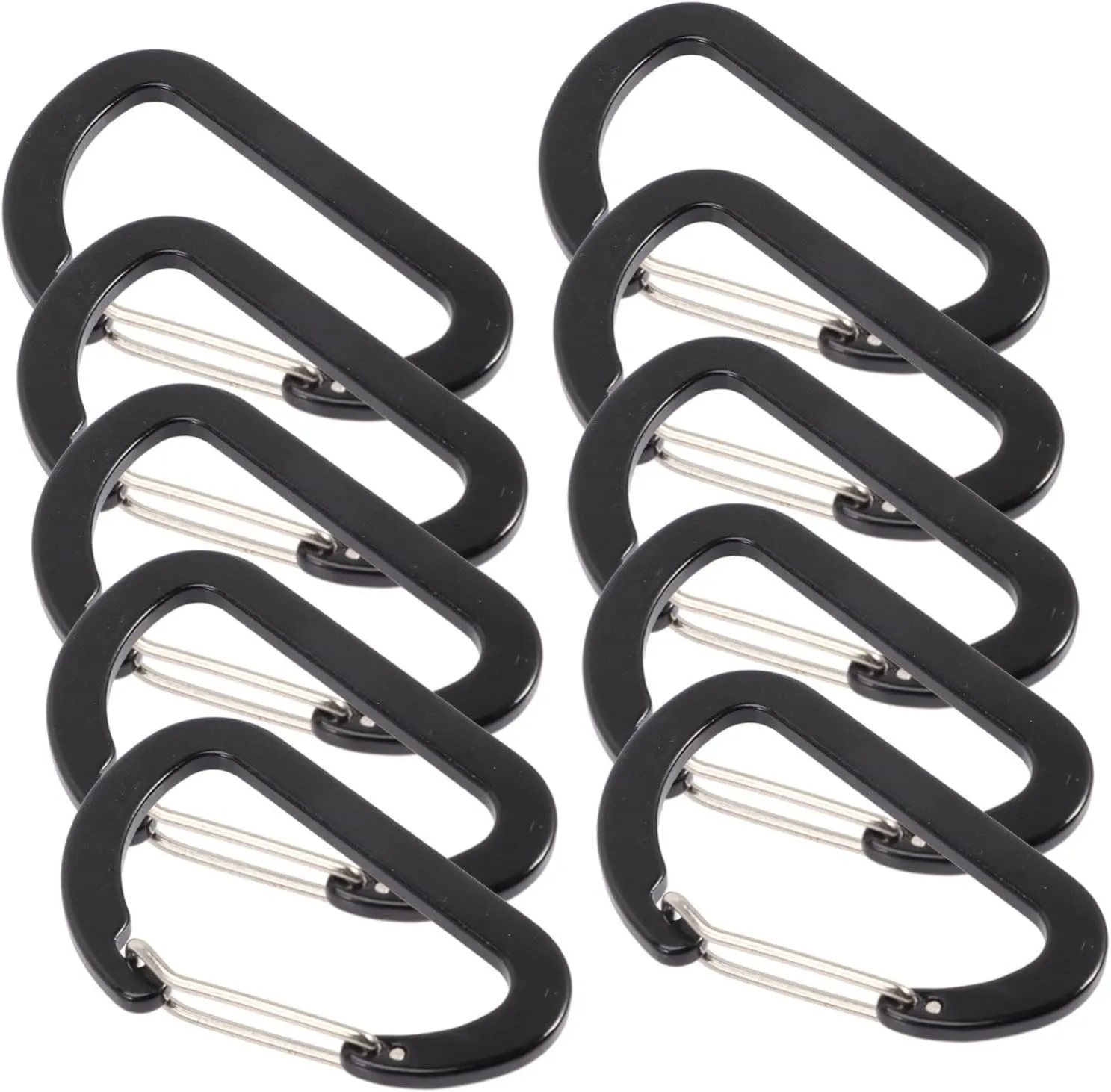 POPETPOP Mini Carabiner Hooks Carabiner Clips Camping Buckle Hanging Back Clips Snap Hook Back Accessories
