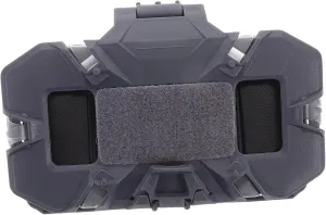 POPETPOP Multi-use Vest Phone Carrier Chest-Mounted Navigation Board Holder Adjustable Fit for Hiking Camping
