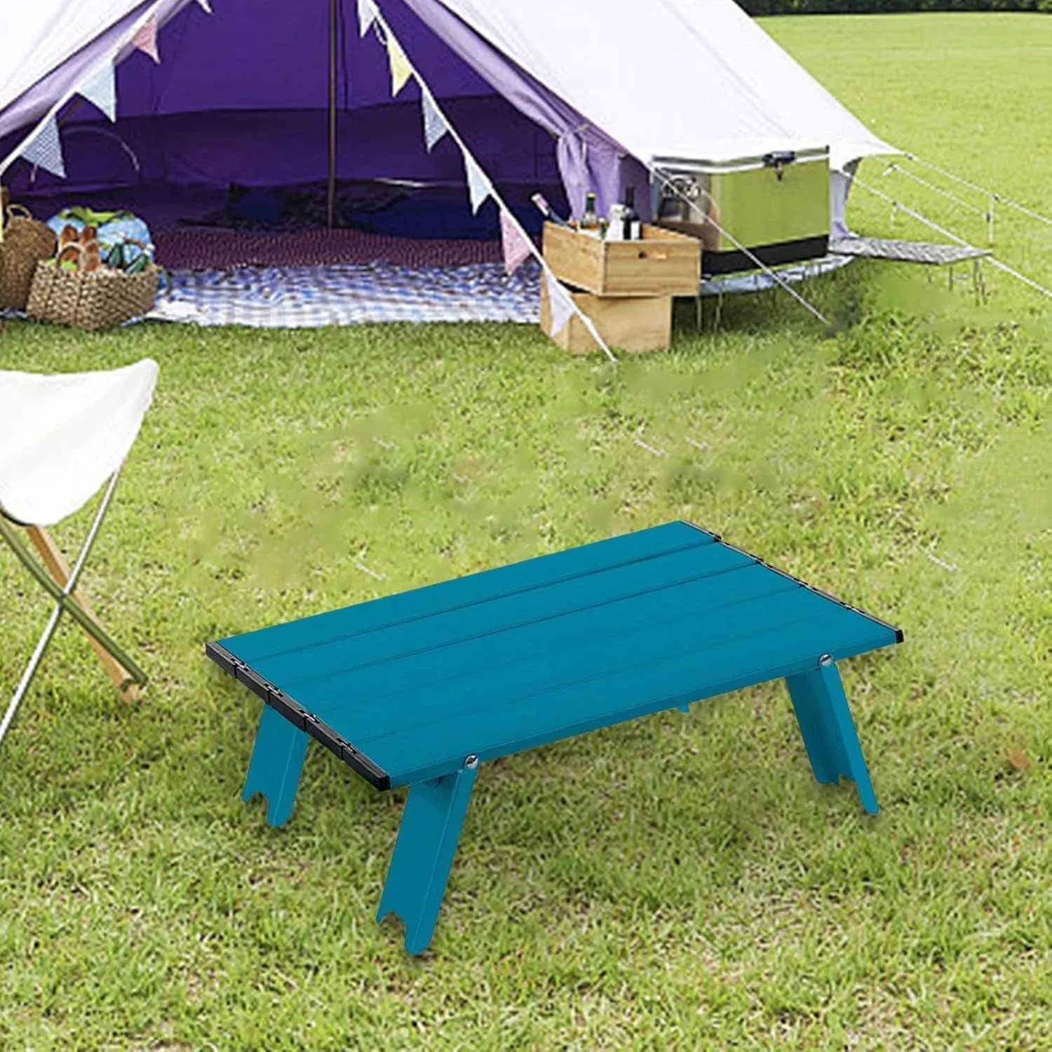 Portable Aluminum Camping Table for Outdoor Adventures