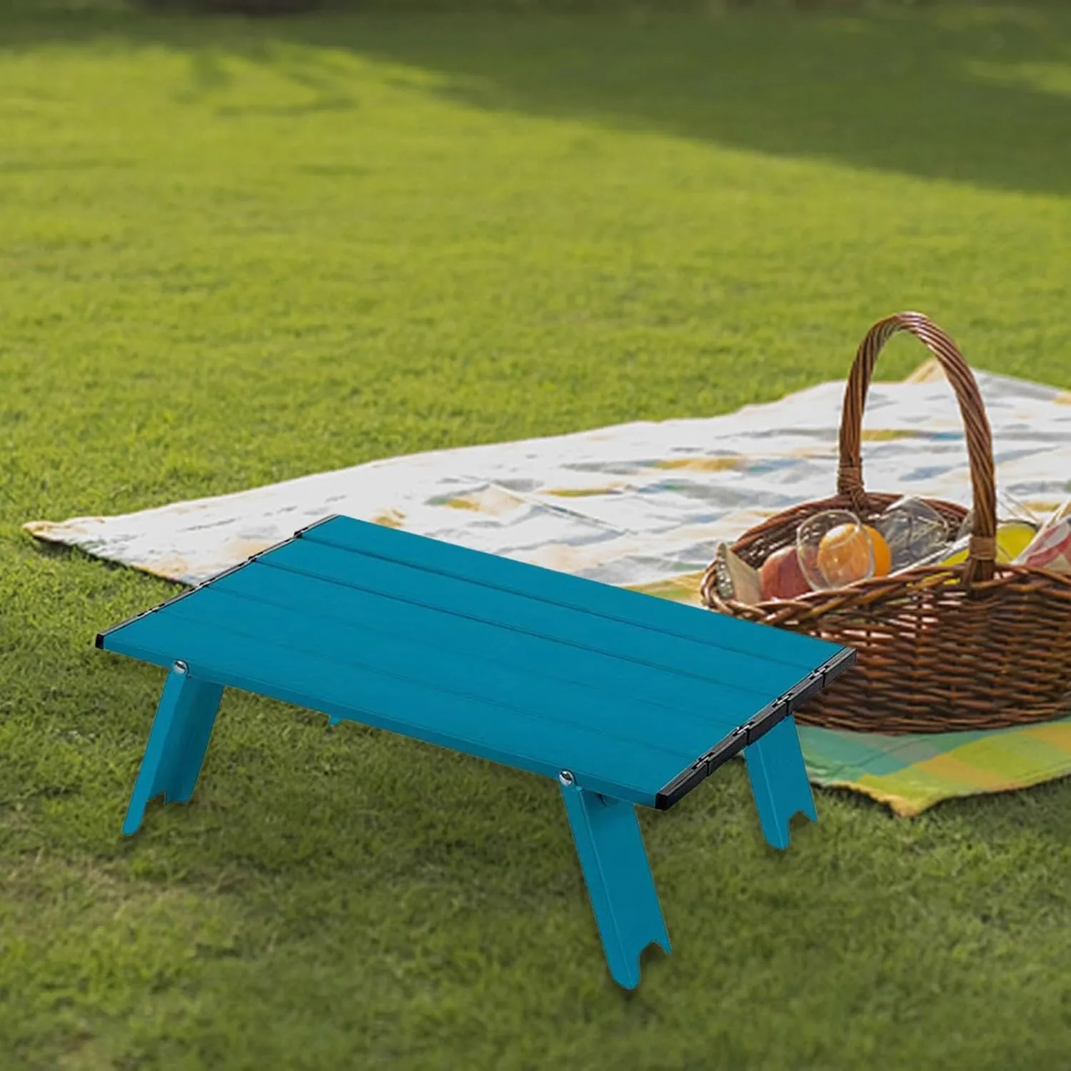 Portable Aluminum Camping Table for Outdoor Adventures