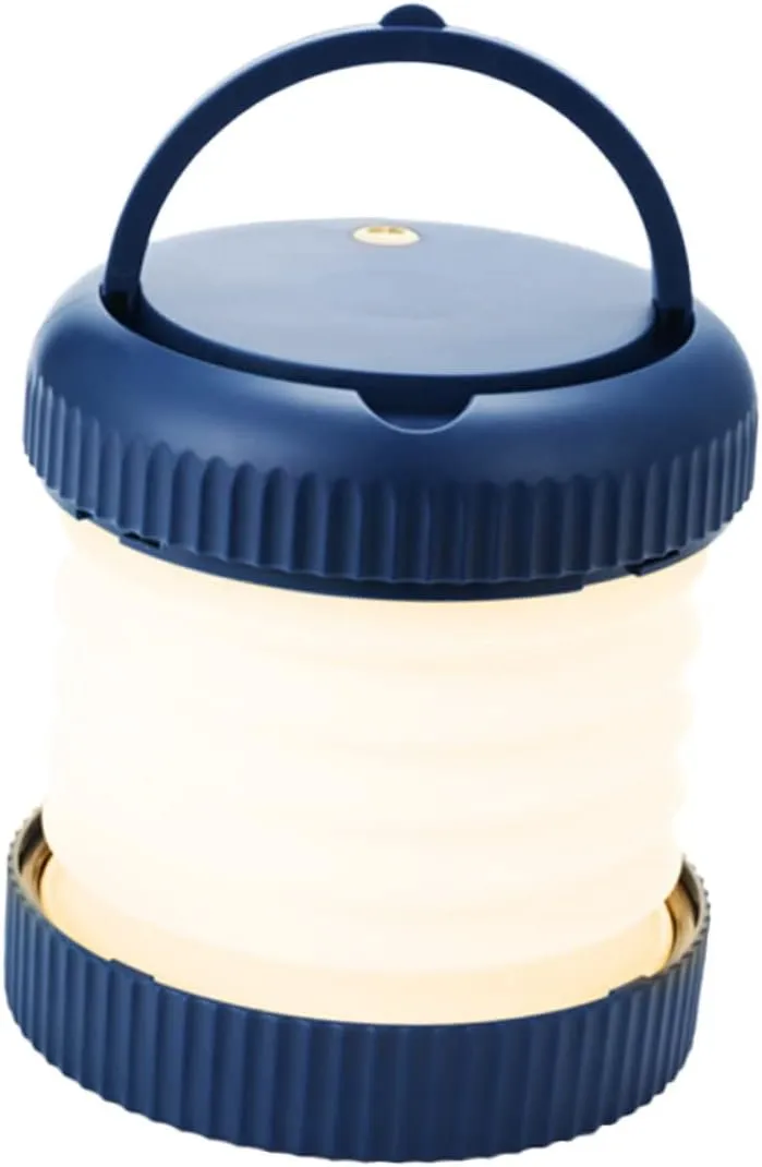 Portable Camping Light Solar USB Charging Tent Lamp for ° Rotatable Lantern