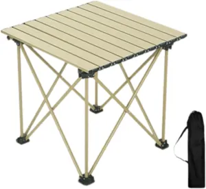 Portable Foldable Camping Table Picnic Table Indoor Outdoor Heavy Duty Picnic Party Camping Barbecues Table with Carry Bag for Outdoor Cooking,Beach,Backyard,Tailgating