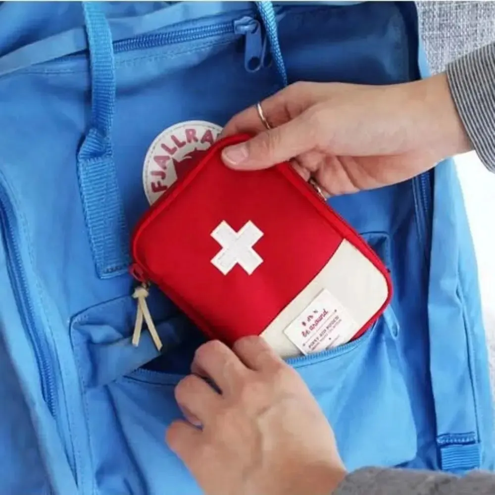 Portable Home First Aid Kit for Travel & Outdoors