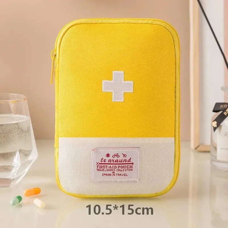 Portable Home First Aid Kit for Travel & Outdoors