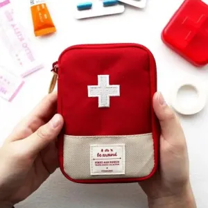 Portable Home First Aid Kit for Travel & Outdoors