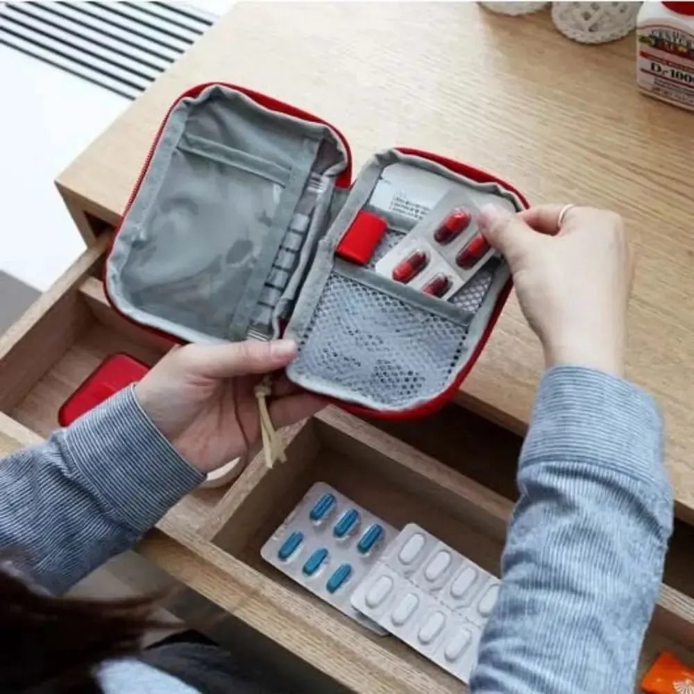 Portable Home First Aid Kit for Travel & Outdoors