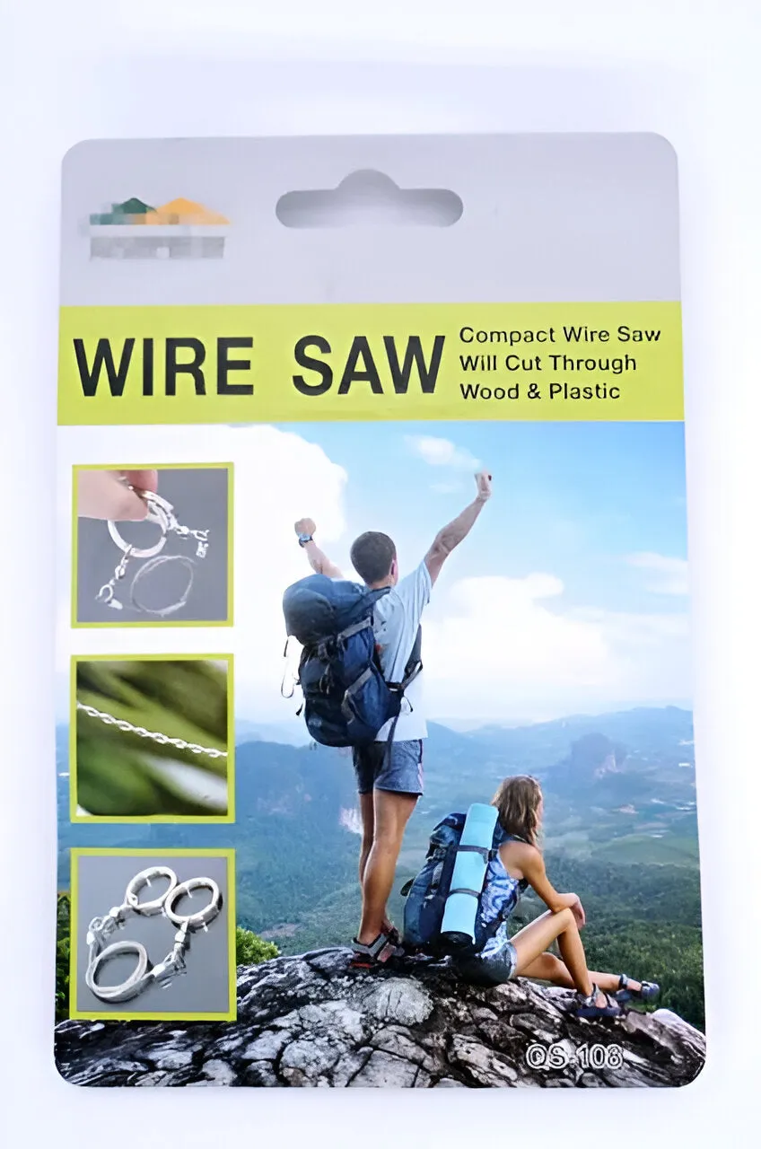 Portable Survival Stainless Steel Wire Saw