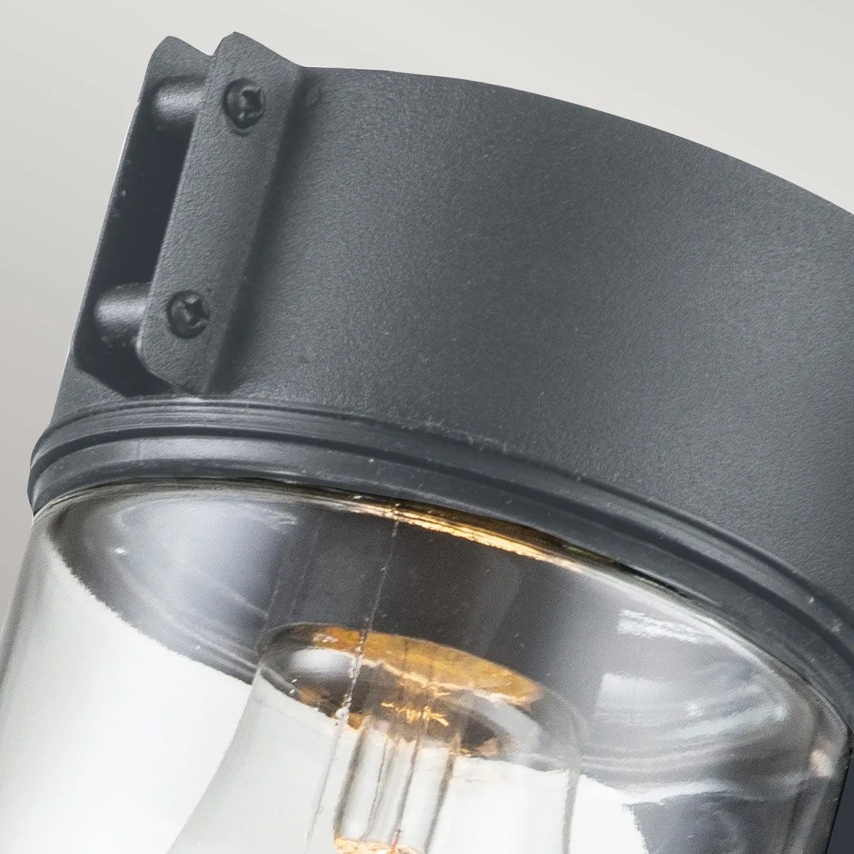 Portfino 1 Light Wall Lantern | Grey