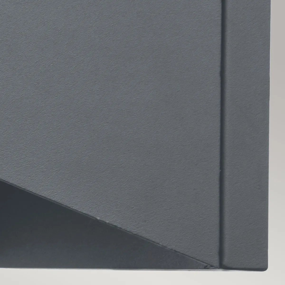 Porto 1 Light Wall Lantern | Grey