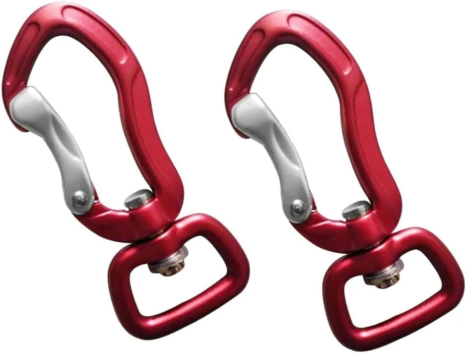 Premium Swivel Carabiner Clips for Outdoor Adventures